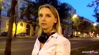 German Scout 70- Lovely University Teenage Candy Pickup And Seduce To Fuck At Fake Model Job
