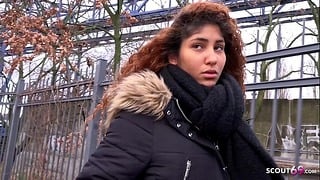 German Scout – Latin Black Teenager Seduce To Eye Rolling Orgasm Sex At Pickup Casting