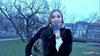 German Scout – Hardcore Butt By Ideal Fitness Model On Serious Street Pickup Audition