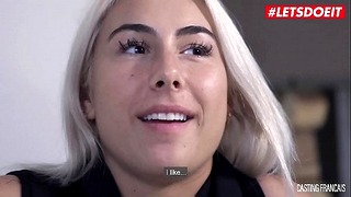 Letsdoeit – Blonde French Slut Cruel Fucked At Casting