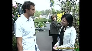 Lovely German Teenage Picked Up For First Asshole