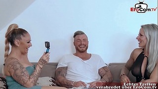 German Sport Milfs Beim Anal Dreier Ffm Mit Tattoo