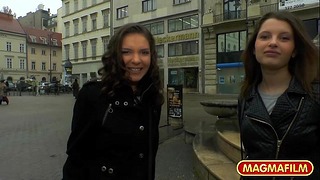 Magma Movie European Threesome With Henessy