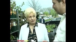 German Chubby Mother Picked Up For First Asshole