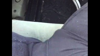 Squirting in My Car After Work