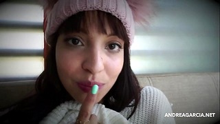 Sexy Latin Girl Having Fun in a Dirty Casting and Masturbation – Andreagarcia (net)