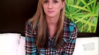 Brand New Blond 18 Yr Old Gets Creampied