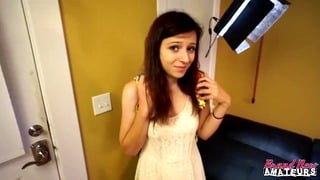 Skinny Teen on Casting Couch Gets Fucked Rough