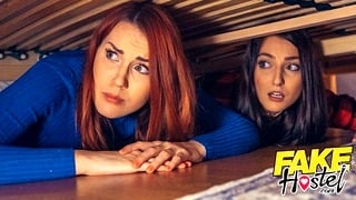 Fake Hostel Stuck Under a Bed 2 Halloween Porn Special