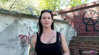 German Scout – Mega Titten Milf Julia Anal Gefickt Bei Strassen Casting F R Geld in Berlin