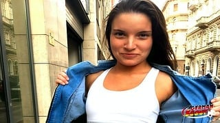 German Scout – Schlanker Anita B Ohne Gummi in Arsch Gefickt Bei Casting
