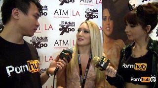 Pornhubtv Aj Applegate Interview at 2014 Avn Awards
