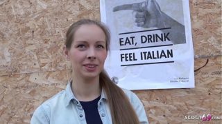 German Scout – Gorgeous Teen Kinuski Speaks to Real Leg Shaking Orgasm Casting