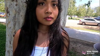Real Teens – Curvy Asian Luna Mills Does Her First Porn Audition
