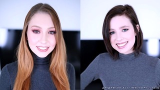 Arietta Adams Grae Stoke Give Pov Blowjobs – Unskilled Allure