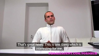 Femaleagent. Sexy Mature Agent Wants Stud to Prove He Can Do It