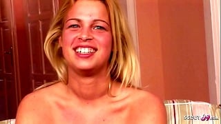 Real Porn Casting Threesome for 18yr Old Teen Dominicia