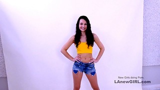 Pretty With No Model Experience Gets Fucked at Audition Pov