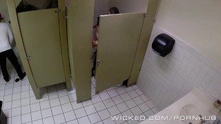 Twisted – Pair Has Sex in Outdoor Bathroom