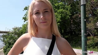 Deutsche Scout – Sexy Pawg Girl Sharon Pickup and Nasty Eye Rolling Orgasm Casting Fuck