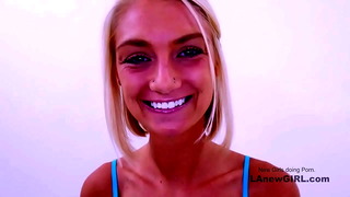 Blonde Form South Gets Tight Vagina Fucked in Studio