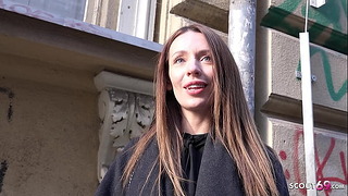 German Scout – Bony Ukrainian Milf Julia Pickup and Hard Core Sex at Street Casting