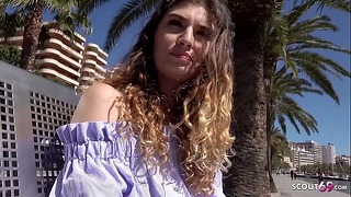 Deutsche Scout – Magaluf Urlauberin Candice F R Geld am Strand Gefickt Bei Strassen Casting