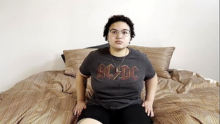 Interview Curvy: Busty Modest Newbie With Amazing Curves Gets Cast in First Porn