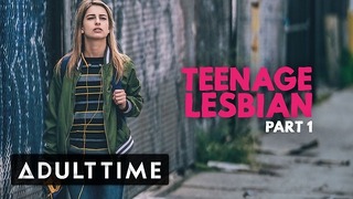 Adult Time Teen Lesbian- Kristen Scott Peeps on Couple at Party