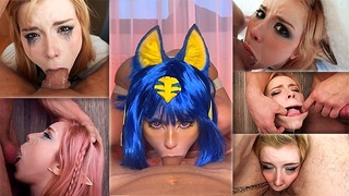 Best Facefuck Moments Compilation Sloppy