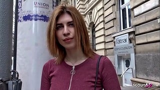 German Scout – Rothaariges Teenager Mia Bei Model Job Gefickt