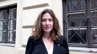 Deutsche Scout – Schlankes Teen Alessandra Bei Audition Gefickt