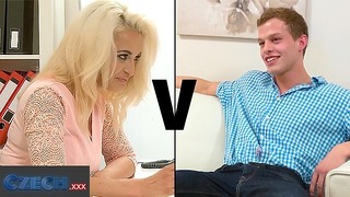CzechXXX – The Blonde Casting Agent Needs to See this Cocky Guy Perform