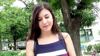 German Scout – Skinny Teen Anya Krey at Casting Fuck