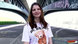 GERMAN SCOUT – First Anal Sex for German Skylar Sweet at Pick Up Casting in Berlin