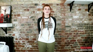 Emo Tattooed Teenager Bryla in Nude Video Casting Interview