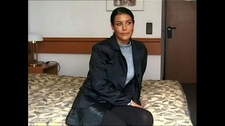Gabriella Kerez, Busty Brunette in the Private Casting's Couch