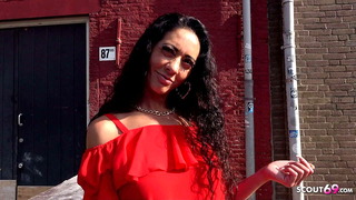 GERMAN SCOUT – ROUGH ANAL SEX STREET CASTING FOR SLIM LONG LABIA MILF MORGAN