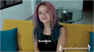 4k – Lunas First Time on my Casting Camera