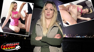 GERMAN SCOUT – Perfect Round Ass German Girl Marie Cherie Pick Up for First Casting Fuck