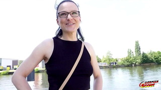 GERMAN SCOUT – Real Anal Sex Casting with German long labia Small Tits Wife