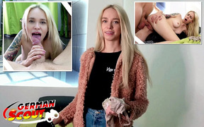 German Scout – Skinny Blonde Teen Arteya Seduce to Hard Casting Fuck at Model Job