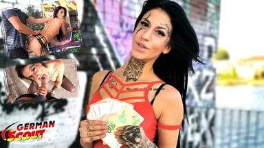GERMAN SCOUT – TATTOO TEEN MINA TALK TO PUBLIC SEX CASTING