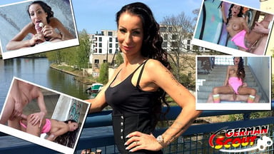 GERMAN SCOUT – FIRST TIME ANAL FOR MILF AT STREET CASTING